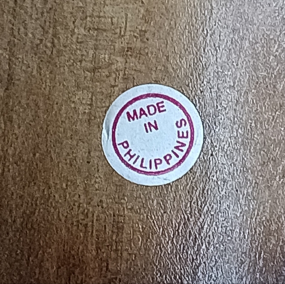 Vintage Wooden Tribal Mask MADE IN PHILIPPINES - Picture 8 of 8